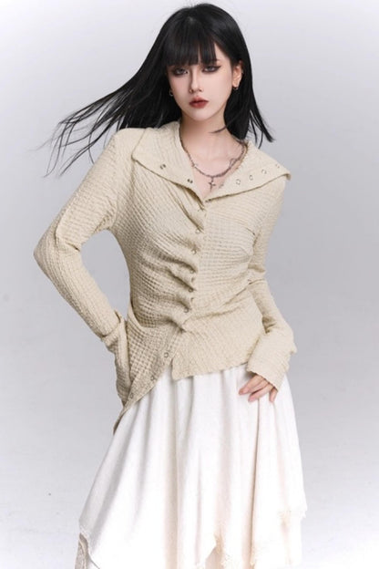 Ghostly Irregular Autumn Shirt