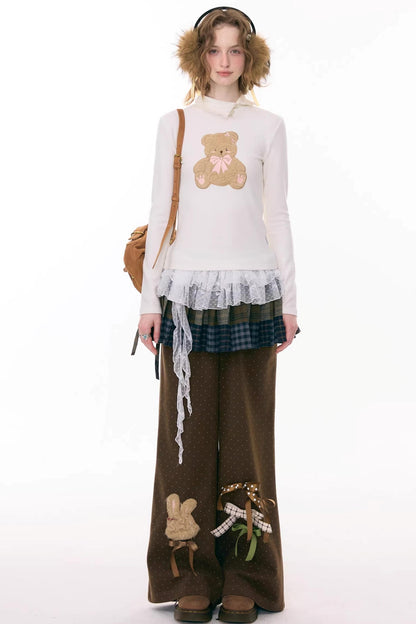 Velvet Rabbit Bow Pants