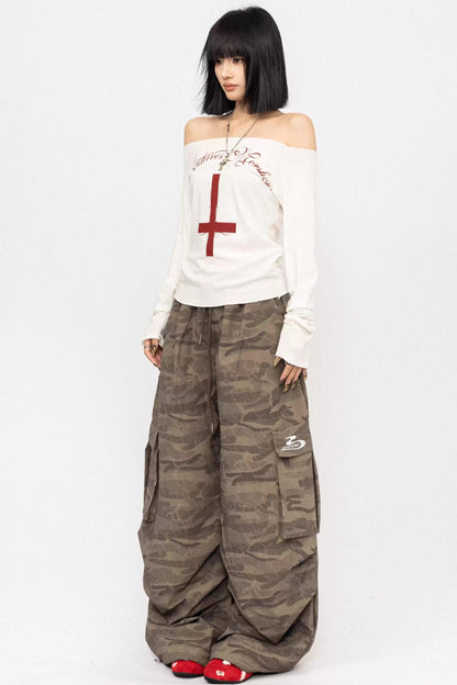 American Retro Cross T-Shirt