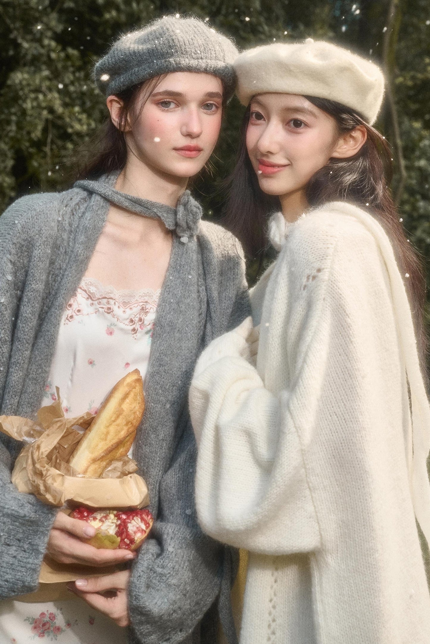 Fluffy Wool Long Cardigan