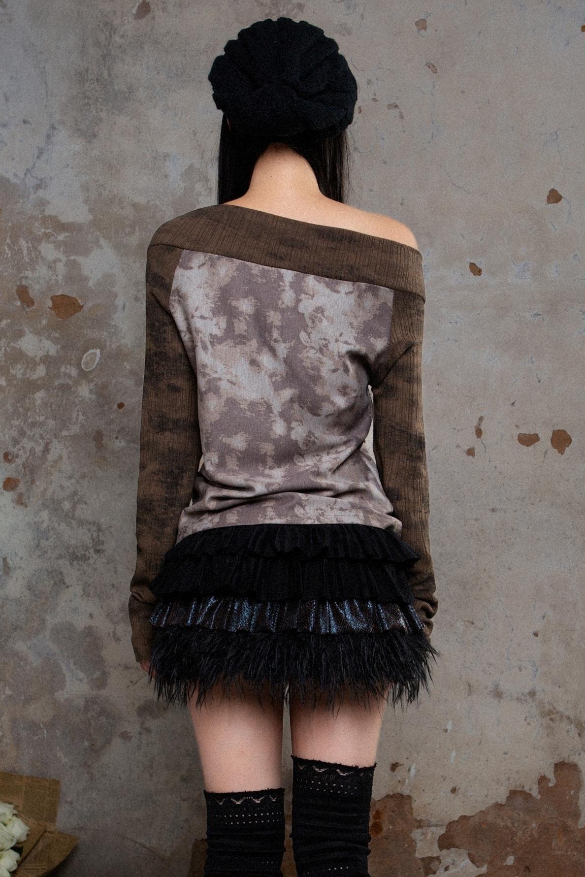 Punk Fluff Layered Skirt