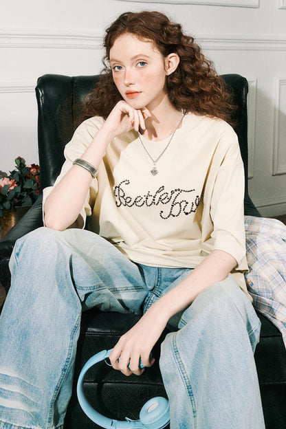 Summer Beaded T-Shirt