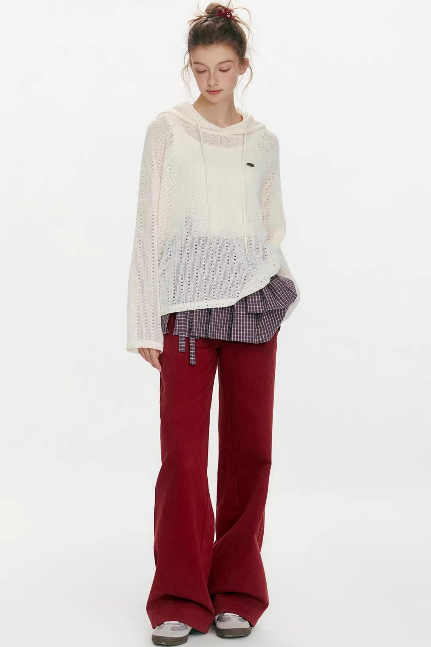 Casual Wide-Leg Long Pants