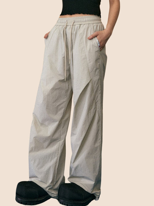 Quick Dry Loose Casual Mop Pants