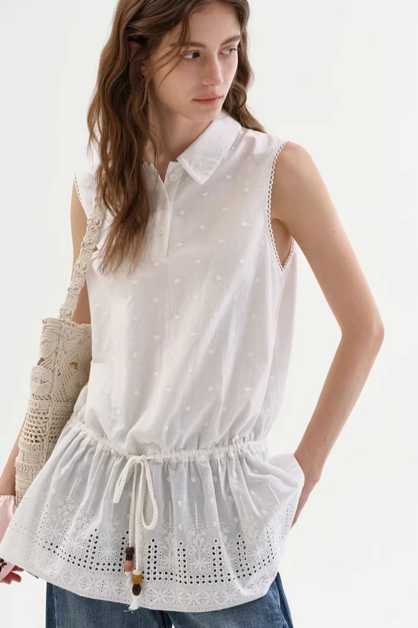 Cotton Embroidery Blouse