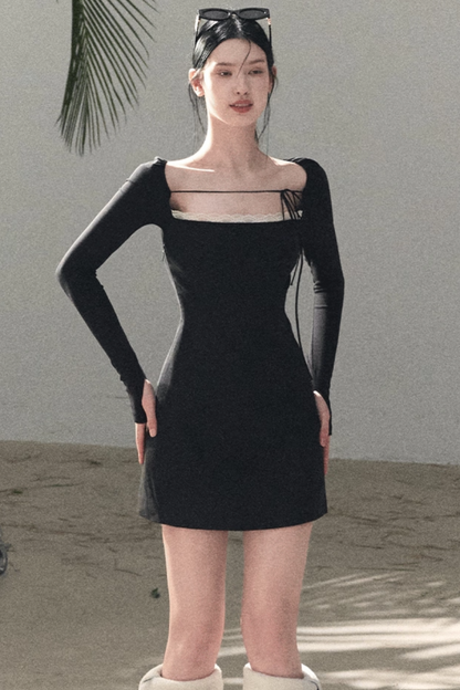 Heavyweight Waist-Cinching Dress