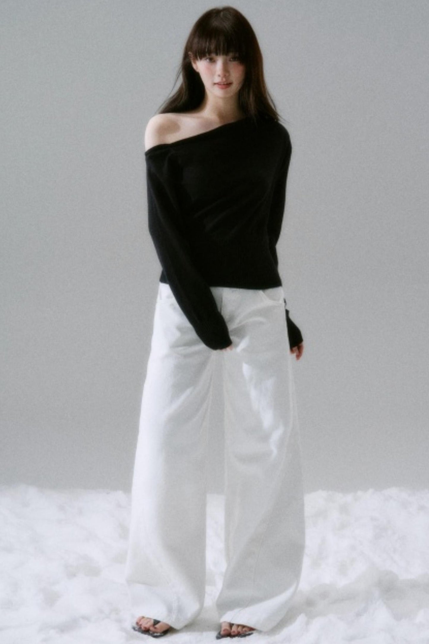 Lost Forest Asymmetrical Sweater