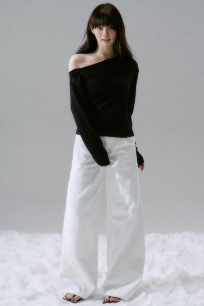 Lost Forest Asymmetrical Sweater