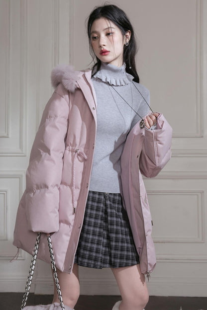 Mercerized Wool Ruffle Top