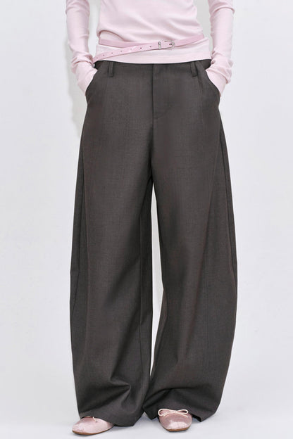 Scimitar Gray Drape Pants