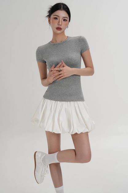 Elegant Wool Waist-Slimming Top