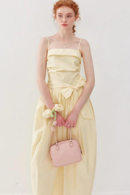 Tie-Waist Sheath Dress