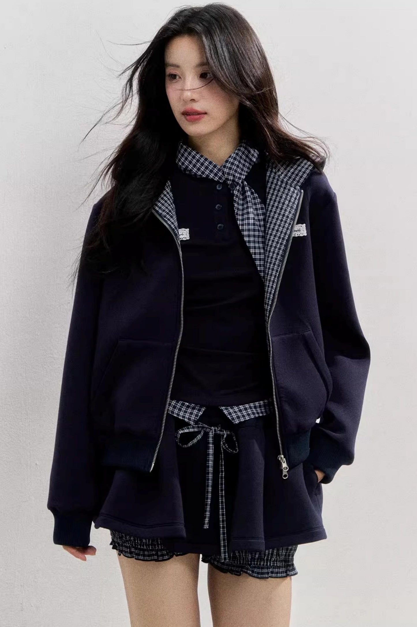 Comfort Sweatshirt Skirt Set-Up