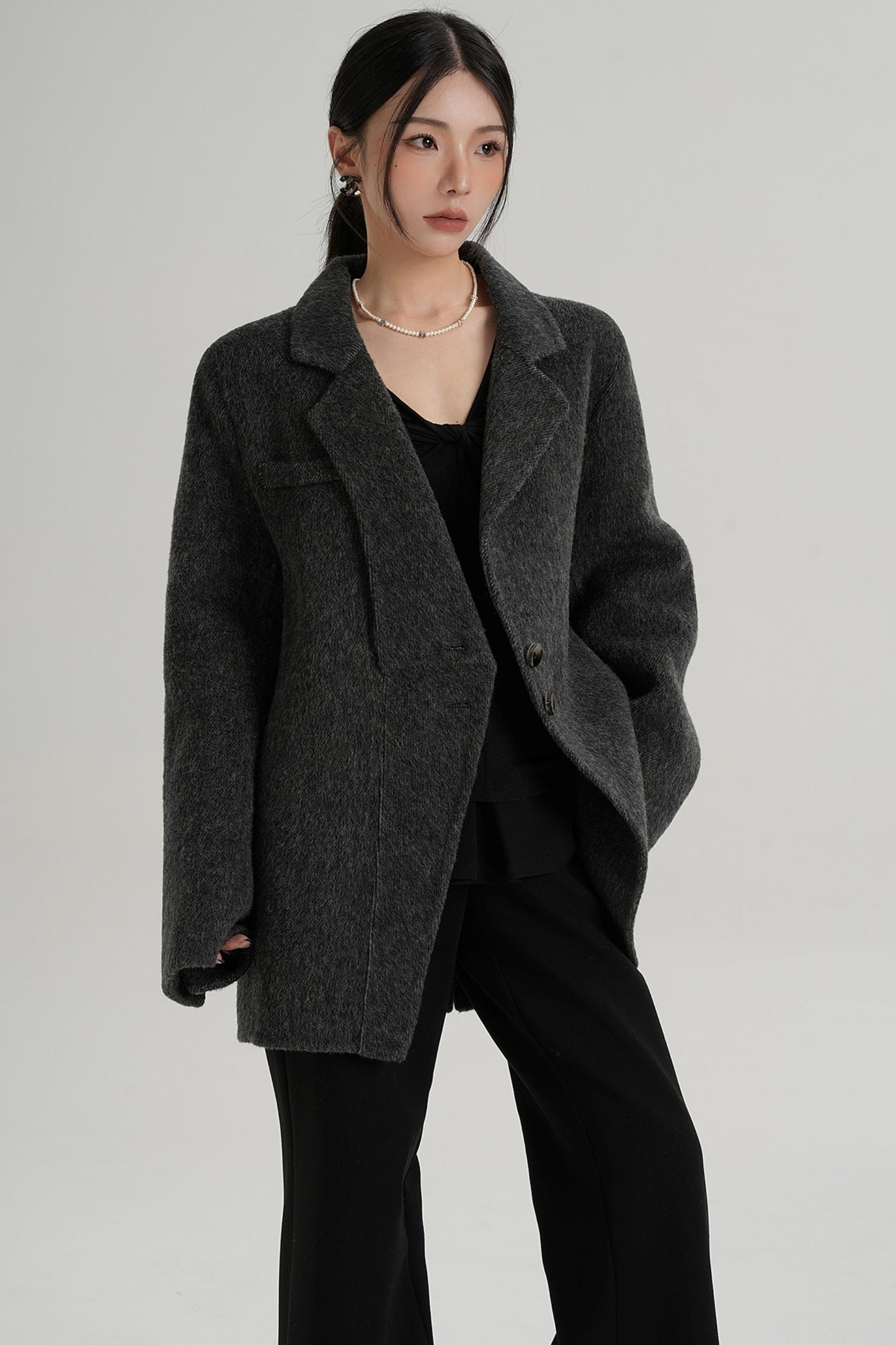 Black Woolen Jacket