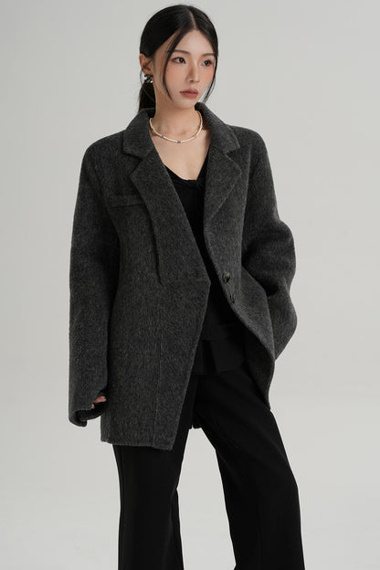 Black Woolen Jacket