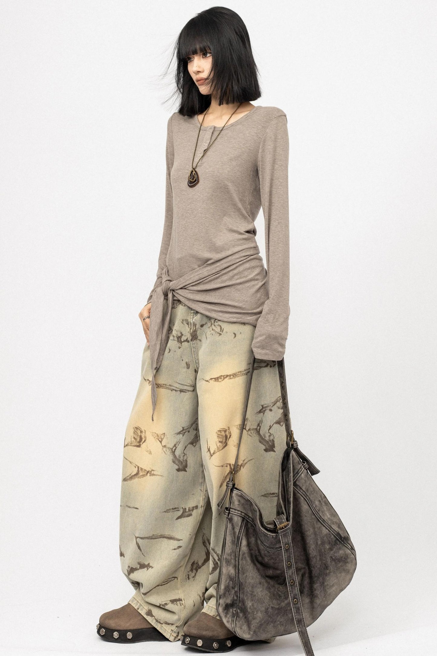 Black Slim Long Sleeve T-Shirt