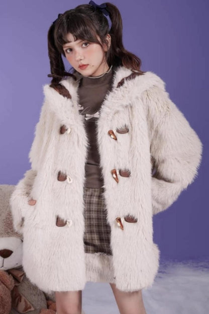 Little Bear Faux Fur Coat