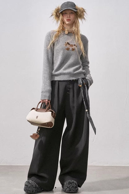 Little Horse Red Sweater