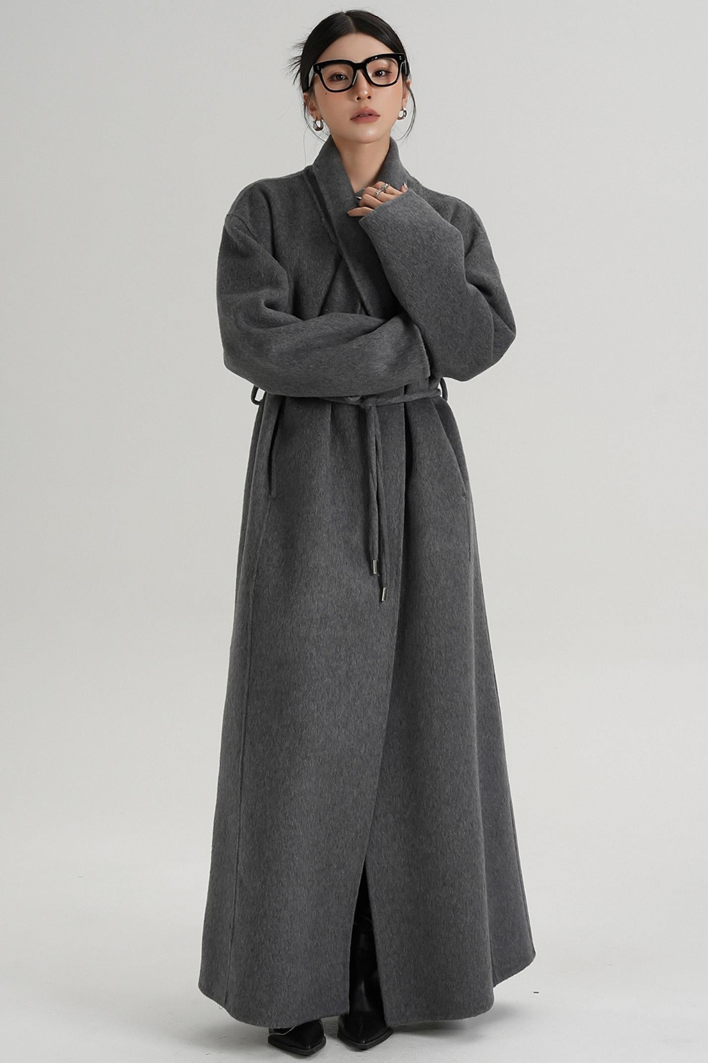 Temperament Woolen Coat