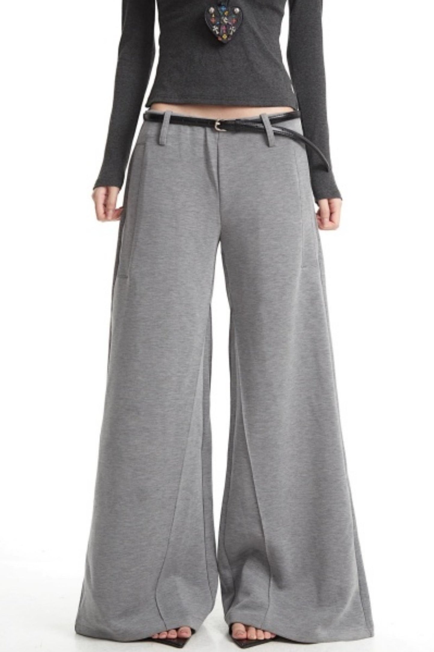 Retro Light Gray Sweatpants