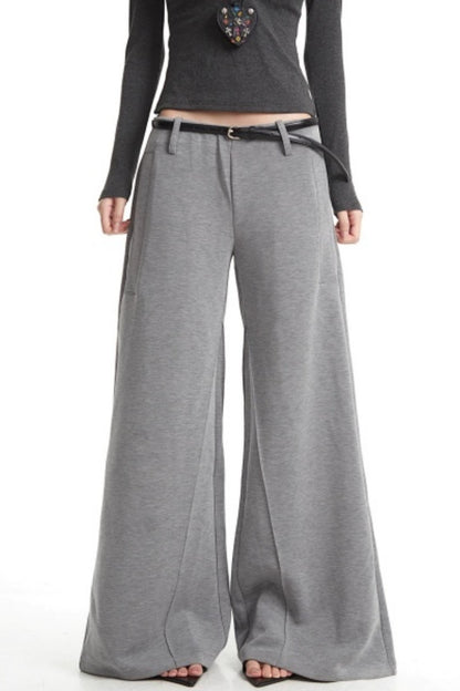Retro Light Gray Sweatpants
