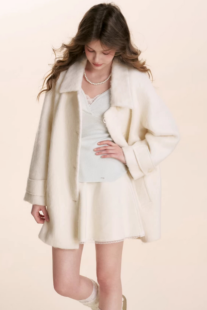 Cloud Velvet Lace Top