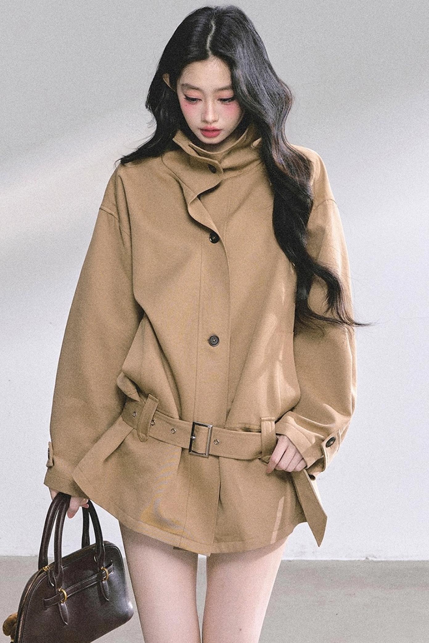 French Style Windbreaker Jacket