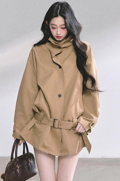 French Style Windbreaker Jacket