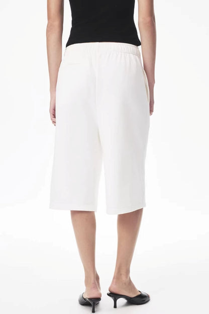 Two-Color Drawstring Sweatpants