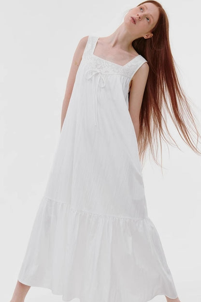 Seaside Lace Summer Dress