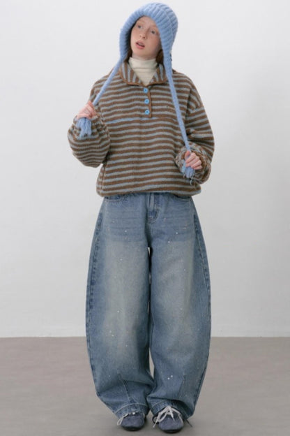 Vintage Loose Scimitar Jeans