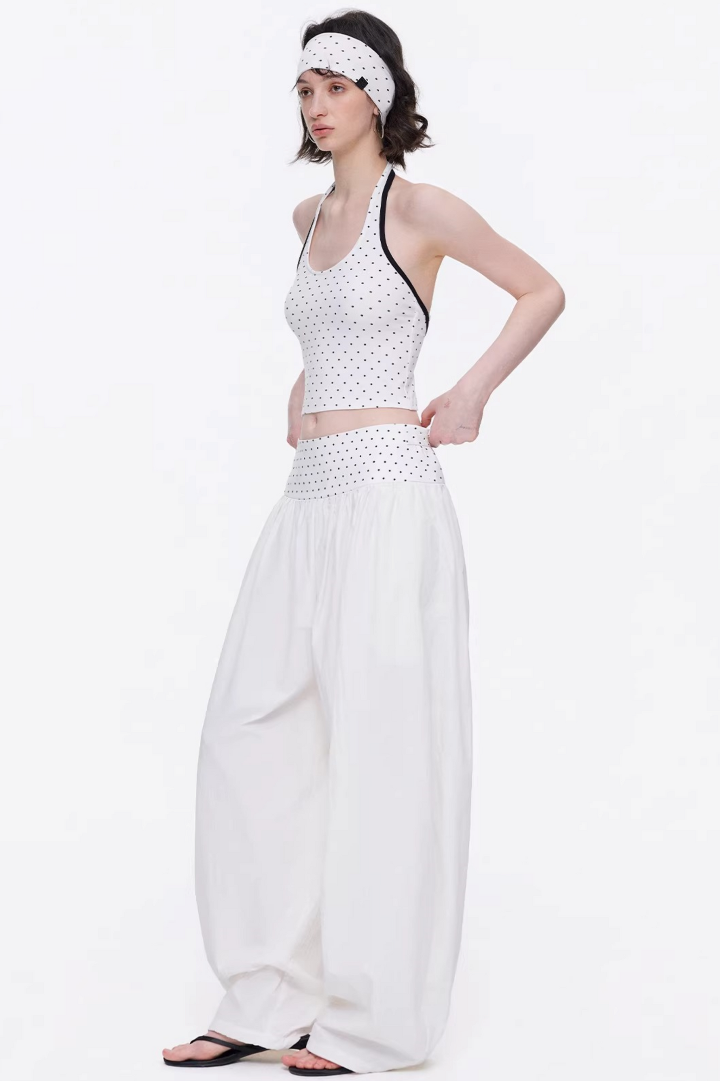 Backless Floral Tube Top Set-Up