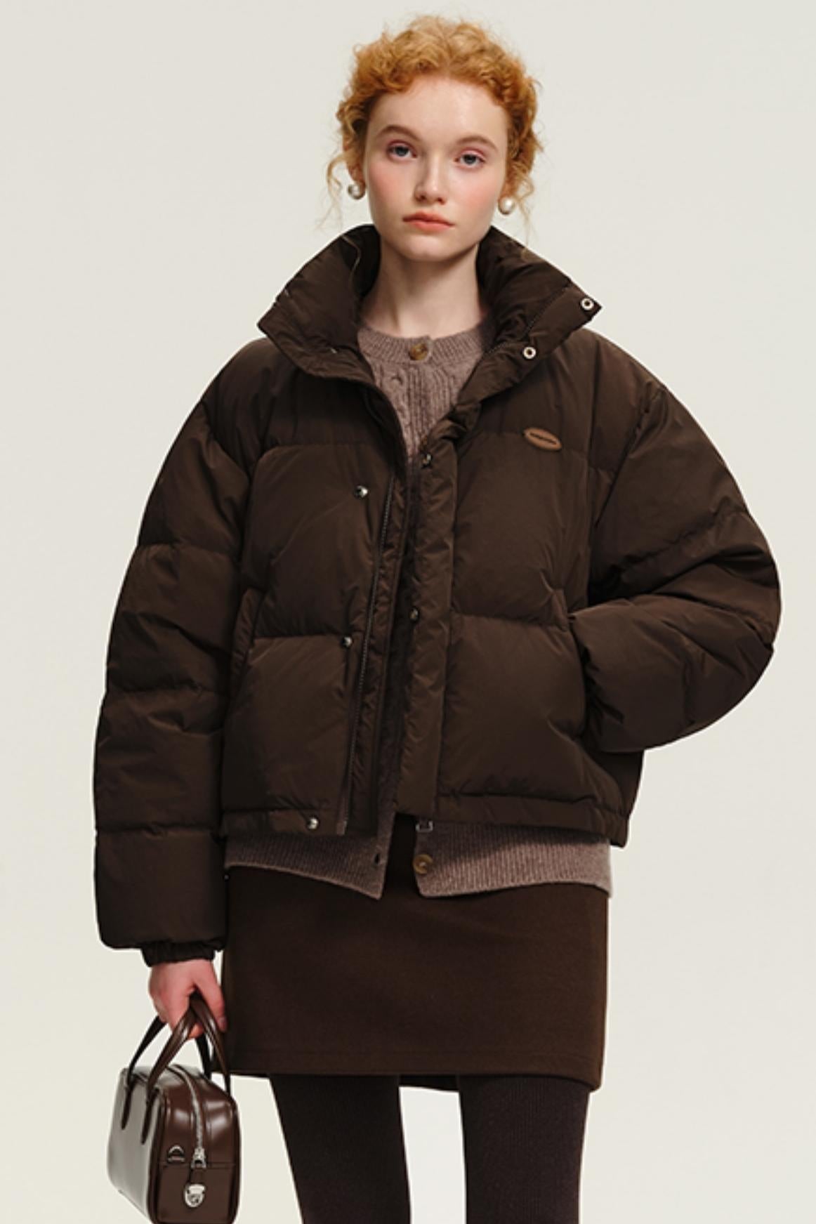 Korean Short Duck Down Jacket