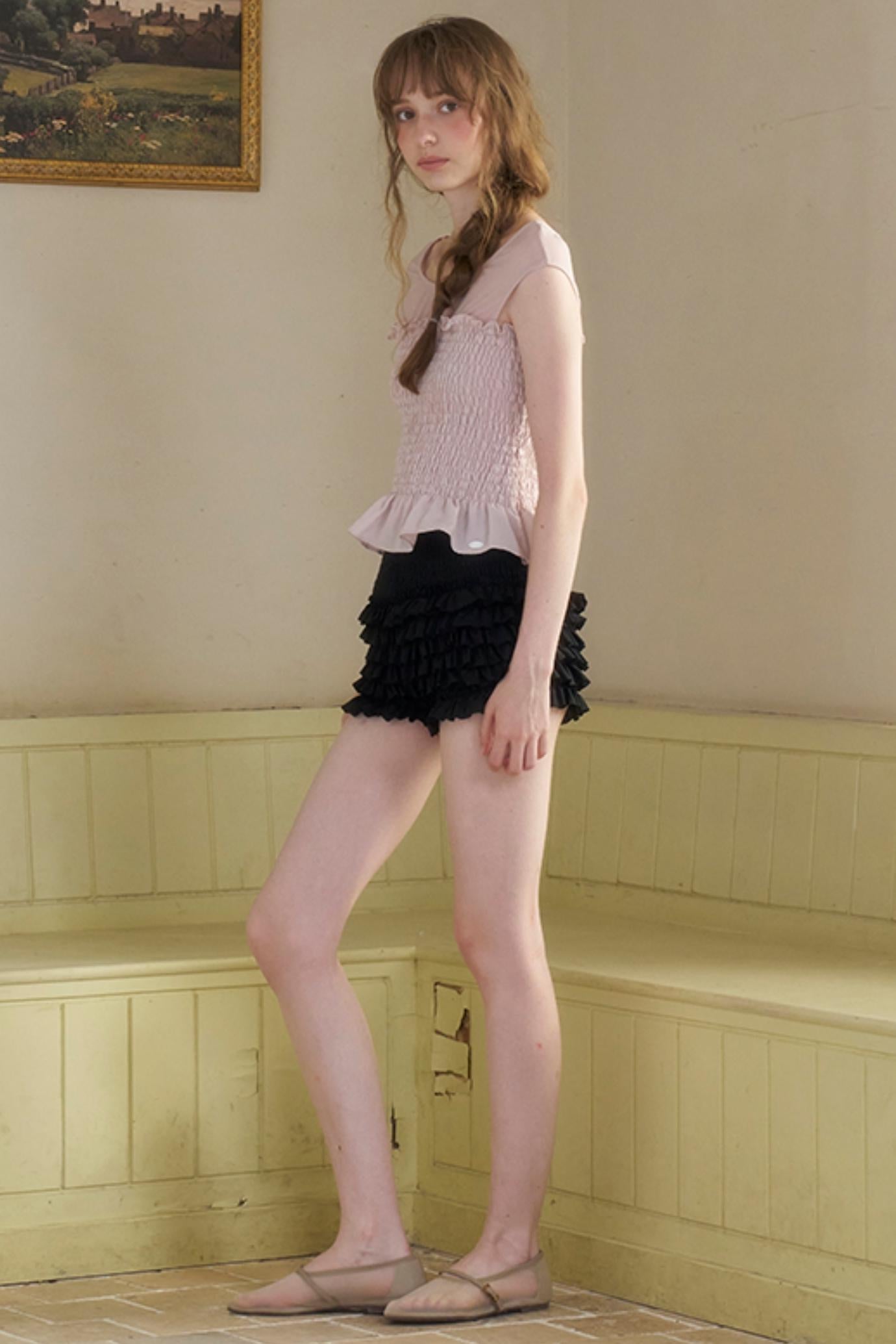 Night French Lace Shorts Dress Set-Up