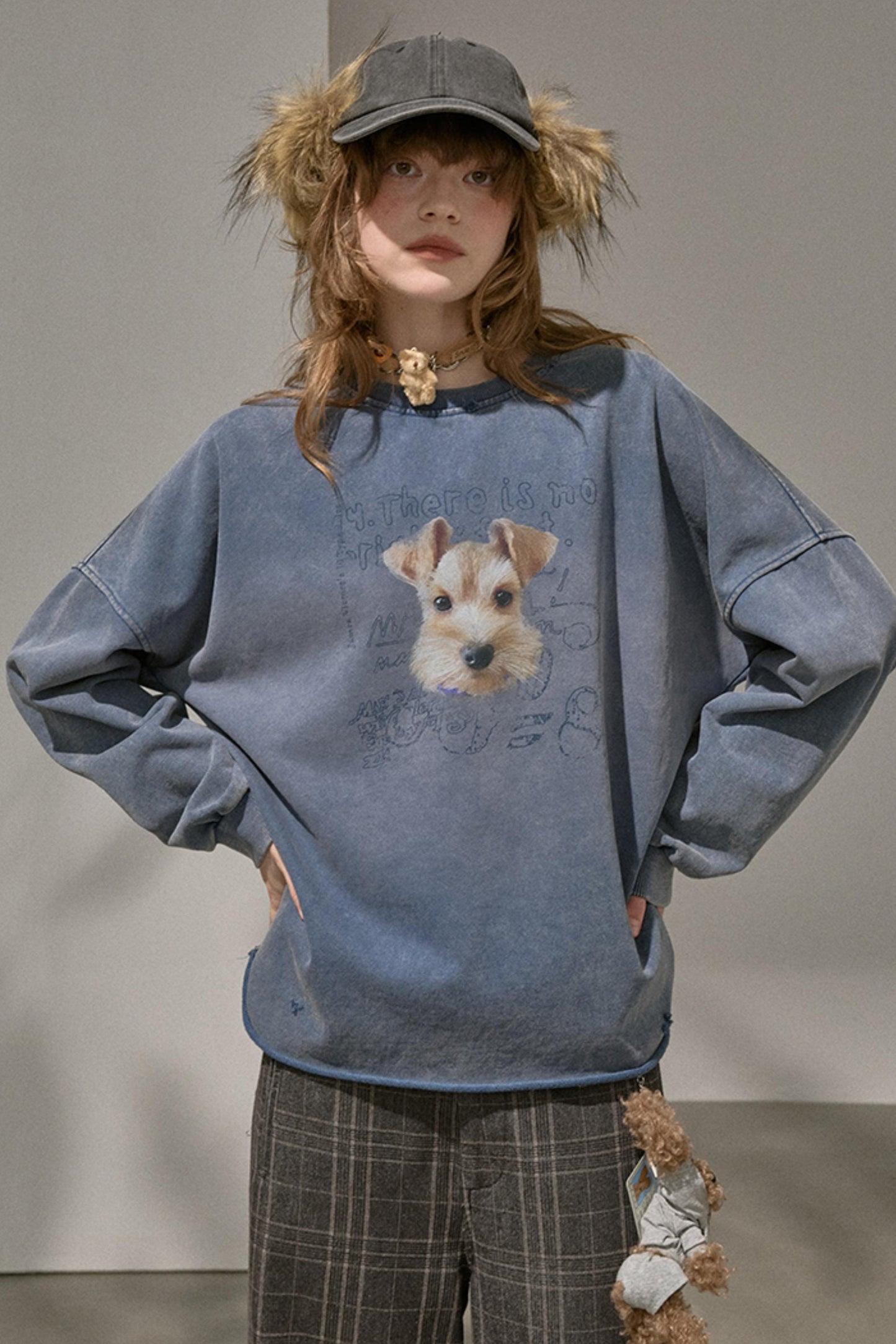 Lazy Vintage Style Pullover Top