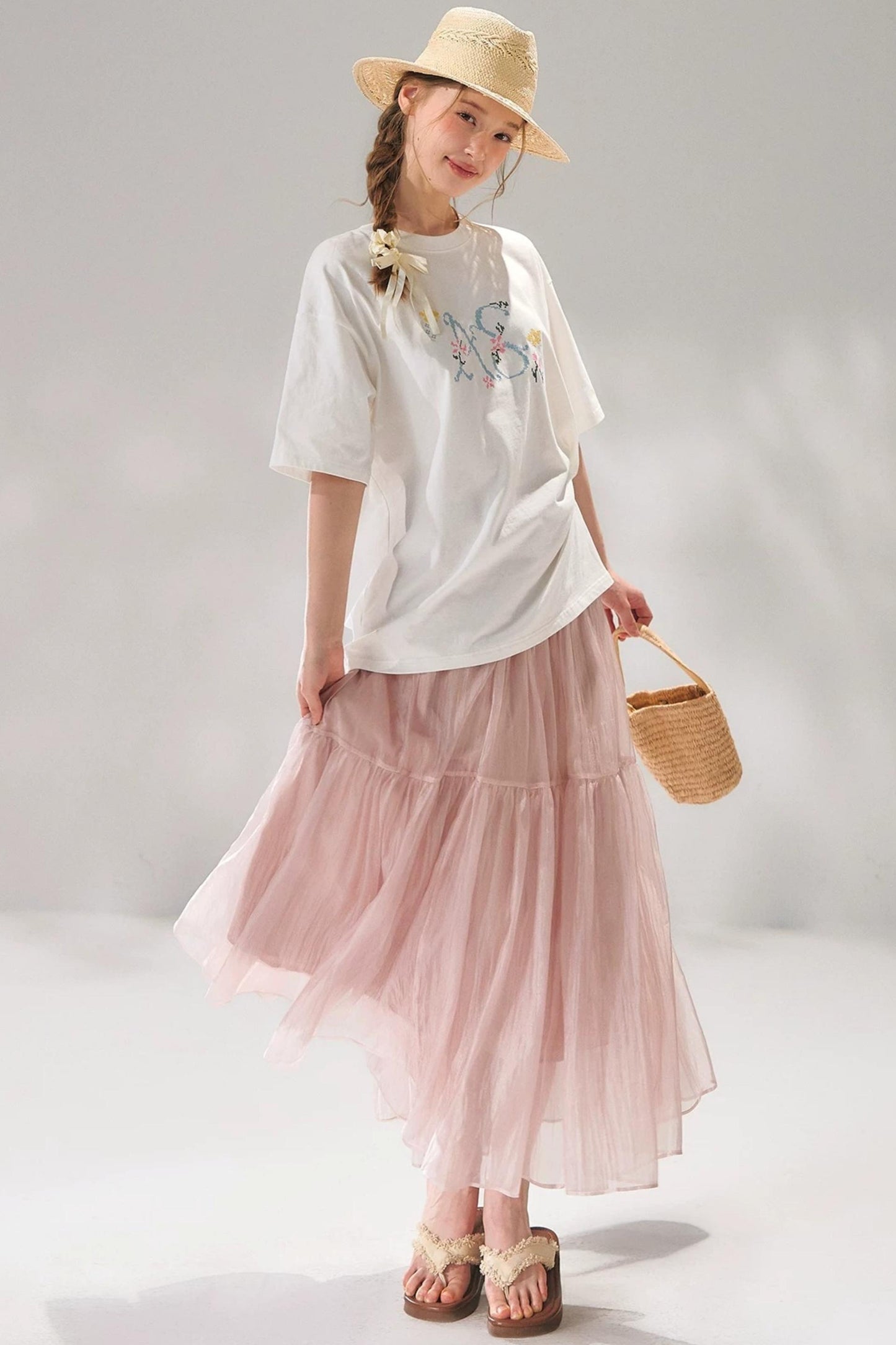 Cross-Stitch Embroidered Top