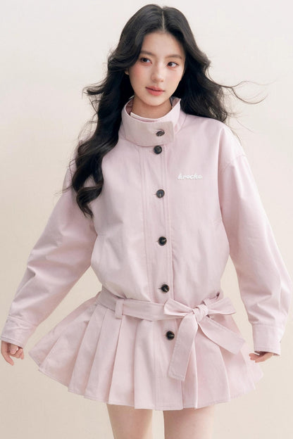 Geek Chic Lace Trench Coat