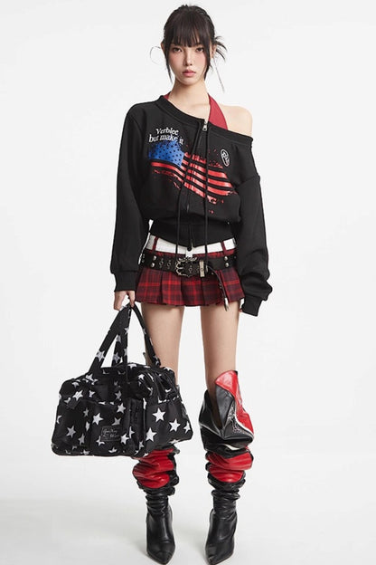 Vintage Zipper Sweatshirt