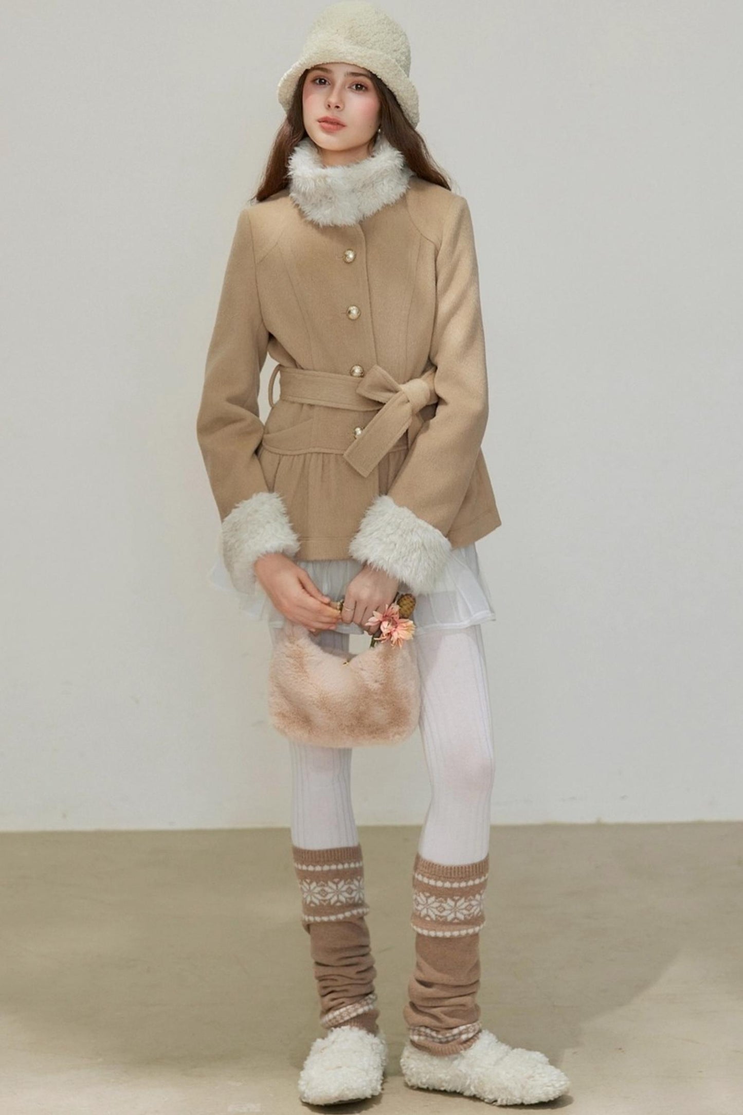 Patchwork Lambswool Jacket