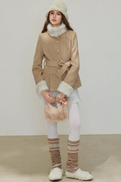 Patchwork Lambswool Jacket