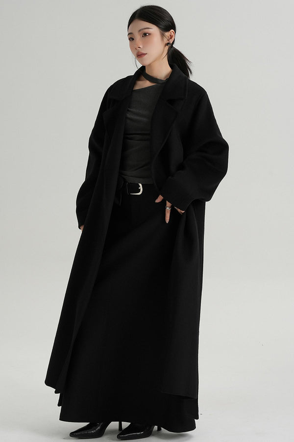 Temperament Wool Reversible Coat