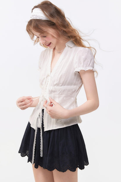 Embroidery Fit Shirt