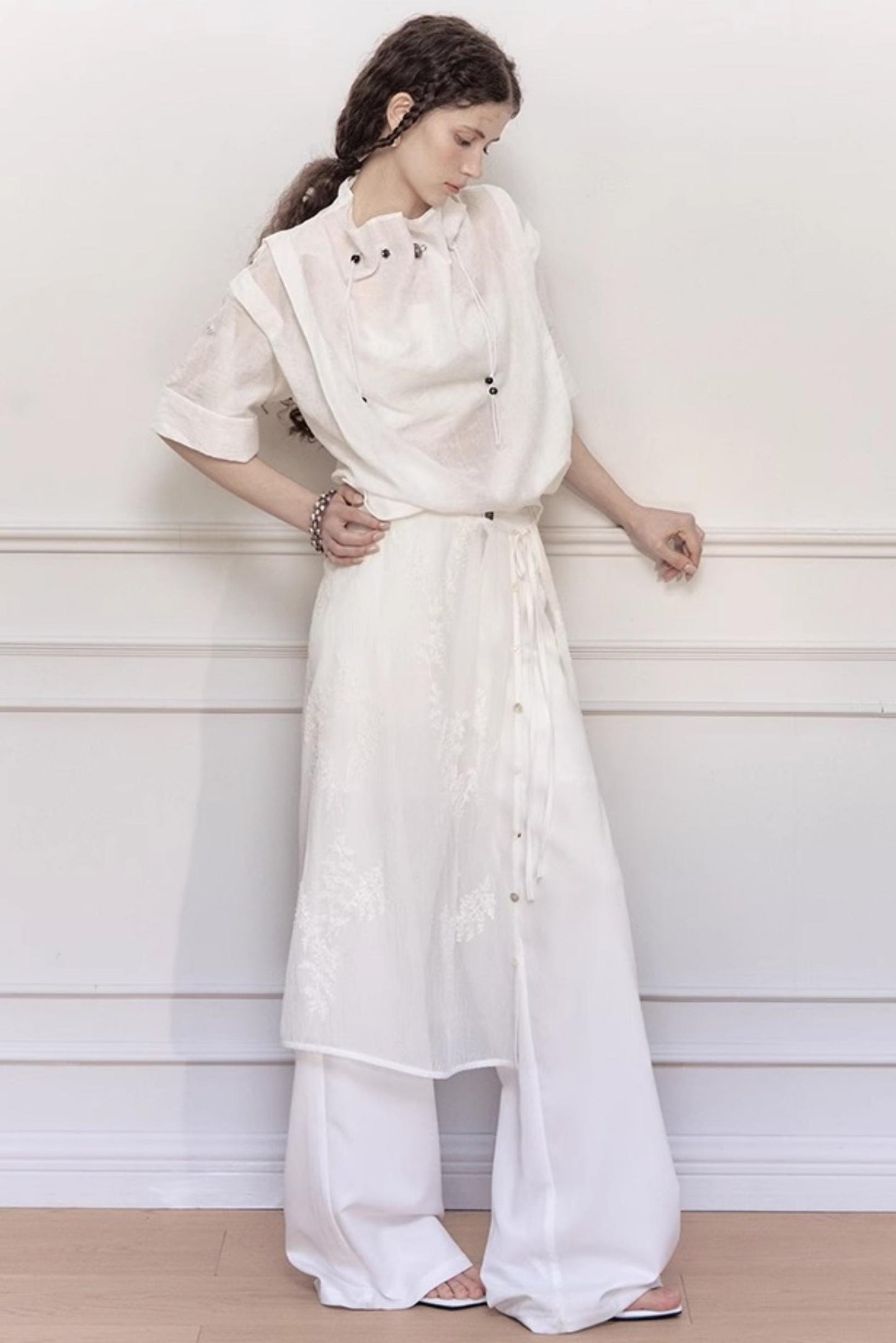 Yuan Wave Stack Pants