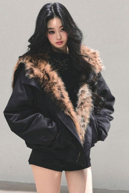 Plush Winter Padded Coat