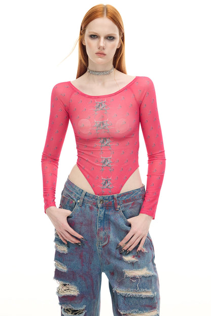 Earth Powder Coated Jeans Pants