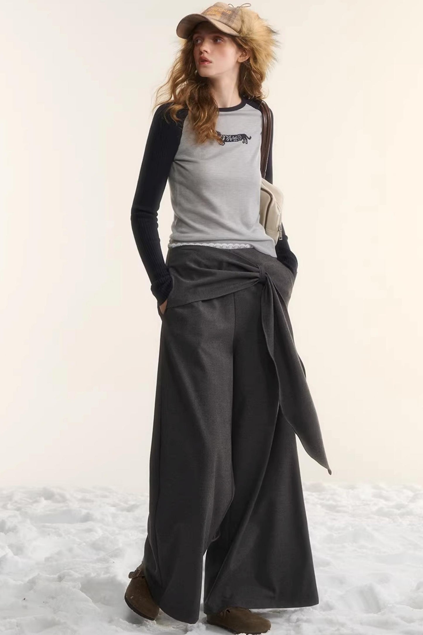 Wool Fair Isle Dachshund Top