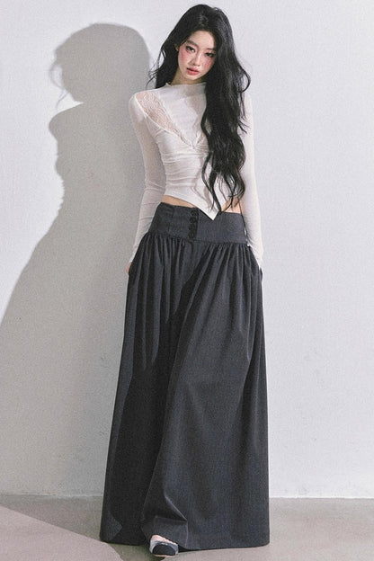 Lace Pure Desire Sexy Knitted T-Shirt