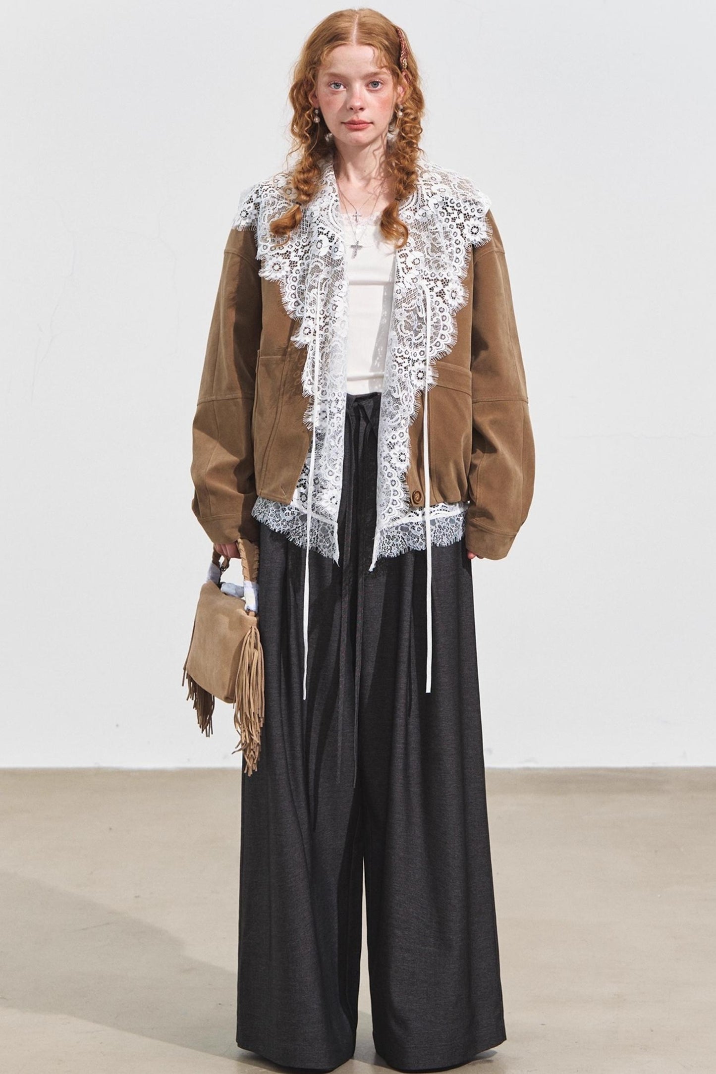 Flipped Waist Trousers