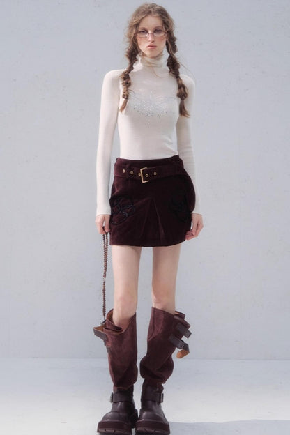 Gentle Respectfulness Wool Knit Top