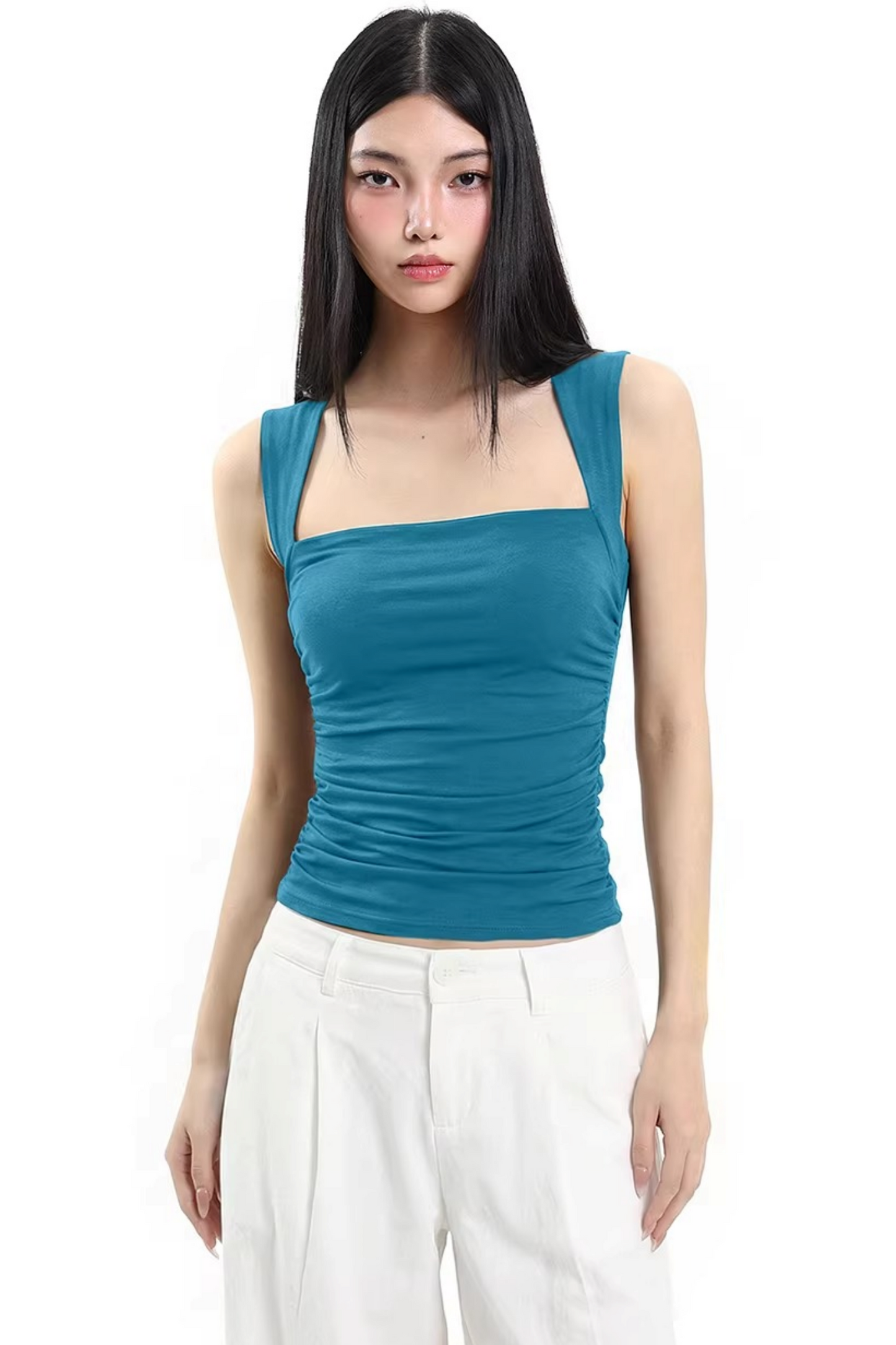 Black Strapless Tube Top